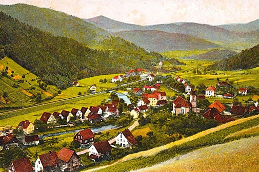 Schenkenzell Ende 19.JH